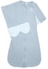 Picture of Cool Gray Butterfly Swaddle Medium 12-17 Pounds
