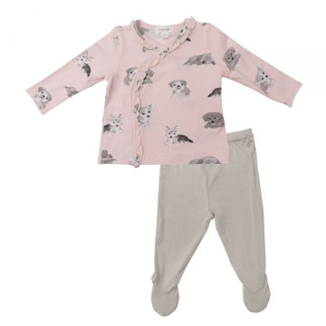 Picture of Angel Dear Bamboo Take Me Home Set -  Soft Puppies Pink