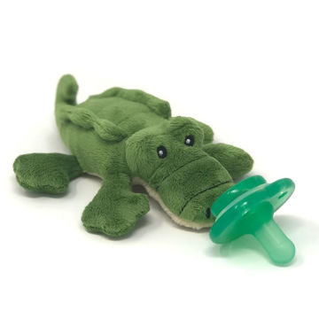 Picture of Ali Alligator Buddies Paci Plushy | by Nookums