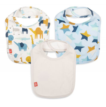 Picture of Fast & Furriest Blue Bib Set -Magnetic Closure - one size fits all