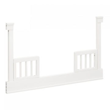 Picture of Toddler Bed Conversion Kit - Warm White - Tanner Crib | by Namesake