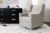 Picture of Kiwi Glider Recliner w/ Electronic Control and USB - Performance Grey Eco-Weave - By Babyletto