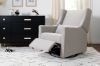 Picture of Kiwi Glider Recliner w/ Electronic Control and USB - Performance Grey Eco-Weave - By Babyletto