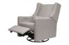 Picture of Kiwi Glider Recliner w/ Electronic Control and USB - Performance Grey Eco-Weave - By Babyletto