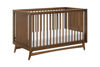 Picture of Peggy Mid Century Crib Natural Walnut - by Babyletto