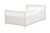 Picture of Gelato Convertible Full Sized Crib Natural/White - by Babyletto