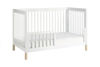 Picture of Gelato Convertible Full Sized Crib White/ Washed Natural - by Babyletto