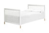 Picture of Gelato Convertible Full Sized Crib White/ Washed Natural - by Babyletto