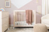 Picture of Gelato Convertible Mini Crib Natural/White - by Babyletto