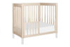Picture of Gelato Convertible Mini Crib Natural/White - by Babyletto
