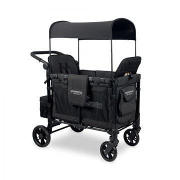 Picture of W2 Elite Wagon - Volcanic Black with Black Frame | by Wonderfold