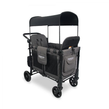 Picture of W2 Elite Wagon - Charcoal Gray with Black Frame | by Wonderfold