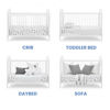 Picture of Madeline 4-in-1 Convertible Crib - White Finish