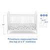 Picture of Madeline 4-in-1 Convertible Crib - White Finish