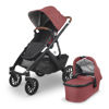 Picture of VISTA V2 Stroller - Lucy (Rosewood/Carbon/Saddle)  - by Uppa Baby