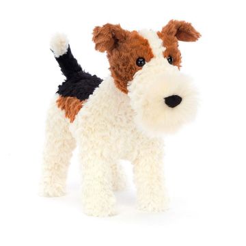 Picture of Hector Fox Terrier - 9" x 4" | Super Softies by Jellycat
