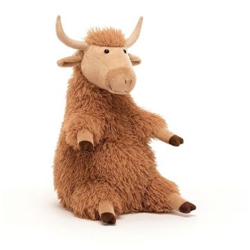 Picture of Herbie Highland Cow 10" x 6" | Mad Menagerie by Jellycat