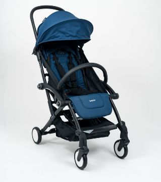 Picture of Bumprider Connect 3 Stroller Navy Fabrication on Black Frame