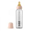 Picture of BIBS Baby Glass Bottle Complete Set Latex 225ml Blush