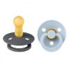 Picture of Colour Round Latex Pacifier 2 Pack by Bibs