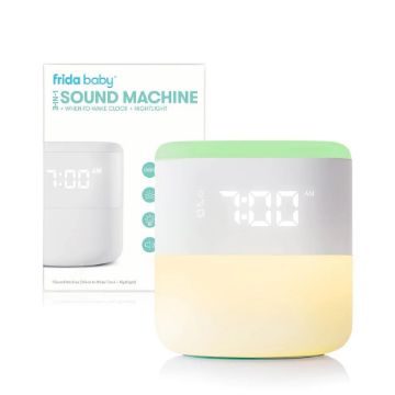 Picture of 3-In-1 Sound Machine + When-To-Wake Clock + Nightlight | by Frida Baby