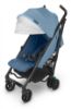 Picture of G-LUXE Lightweight Umbrella Stroller –  CHARLOTTE (coastal blue melange/cabon)  | from Uppa Baby