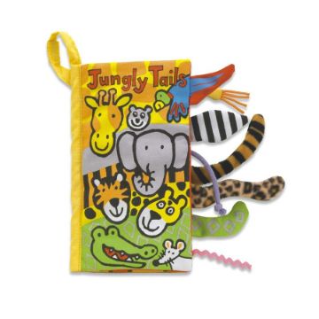 Picture of Jungly Tails Activity Book - 8" x 12" | Softbook by Jellycat