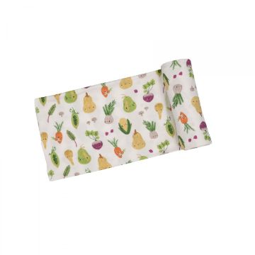 Picture of Baby Vegetables Swaddle Blanket