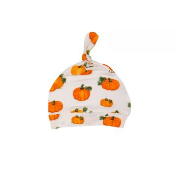 Picture of Pumpkin Patch Knotted Hat (0-3 Months) - by Angel Dear