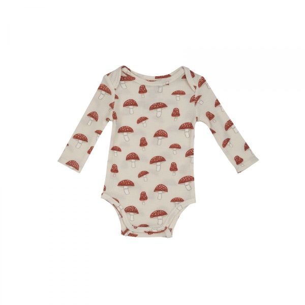 Picture of Angel Dear Sketchy Mushrooms - Long Sleeve Bodysuit