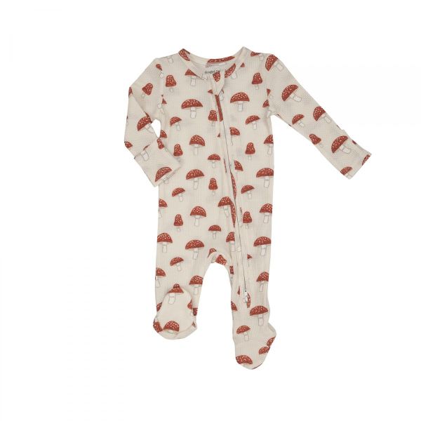 Angel Dear Baby Woodland Zipper Bamboo Footie Sleepers | HONEYPIEKIDS 9/12M