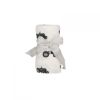 Picture of Ribbed Modal Tractors Swaddle Blanket by Angel Dear