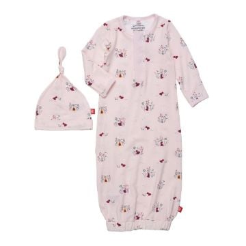 Picture of Lil Red  Magnetic Modal Gown And Hat Set (Newborn-3 Month) | by Magnetic Me