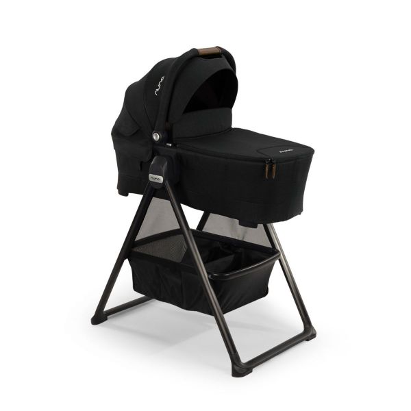 Picture of Nuna LYTL Bassinet & Stand - Caviar - for Triv and Swiv strollers
