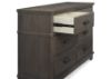 Picture of Caden 6 Drawer Dresser with Changing Top - Rustic Grey | Simmons Baby