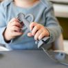 Picture of A Busy Baby Teether & Training Spoon - Olive