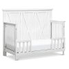 Picture of Emory Farmhouse 4-in-1 Convertible Crib in Linen | Monogram by Namesake