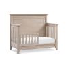 Picture of Beckett Flat Top 4-n-1 Convertible Crib Sandbar Finish | Monogram by Namesake