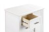 Picture of Beckett Chifforobe Warm White Finish | Monogram by Namesake