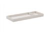 Picture of Universal Wide Removable Changing Tray in White Driftwood | Monogram by Namesake