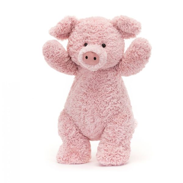 Picture of Barnabus Pig Huge 17" x 7" | Supersofties by Jellycat