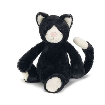 Picture of Bashful Black & White Cat Medium 12" | Bashfuls by Jellycat