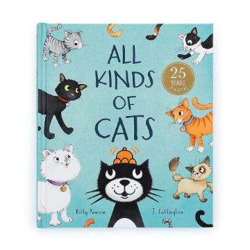 Picture of All Kinds of Cats Book | Books by Jellycat
