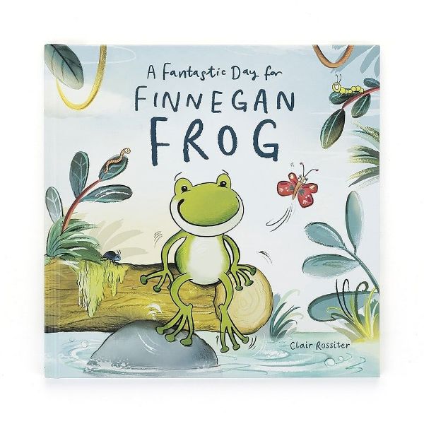 Picture of A Fantastic Day for Finnegan Frog Book | Books by Jellycat