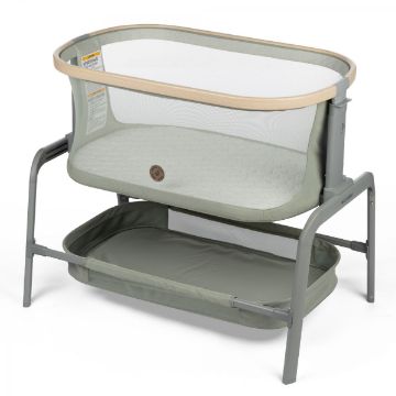 Picture of Iora Bedside Bassinet - Classic Green | by Maxi-Cosi