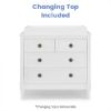 Picture of Madeline Dresser - White - With Changer Tray