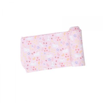 Picture of Bunny Meadow Bamboo Swaddle Blanket 45"X45" | by Angel Dear