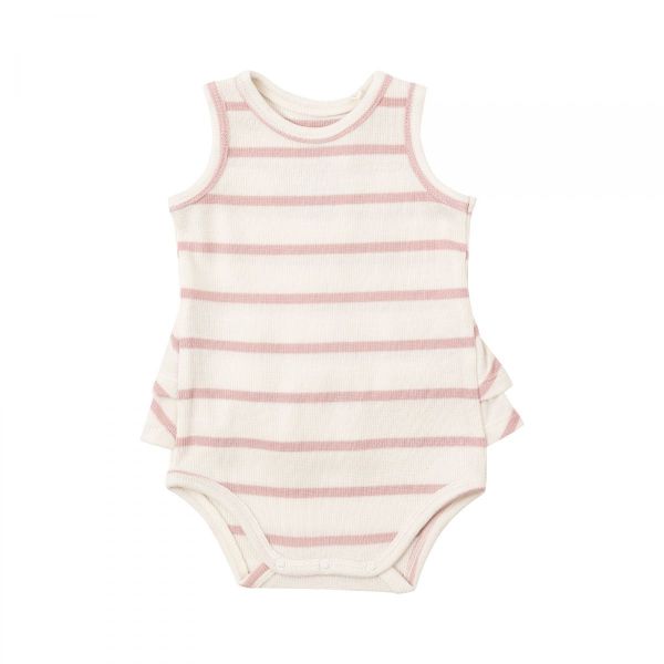 Picture of Angel Dear Silver Pink & Sugar Swizzle Rib Modal Bubble