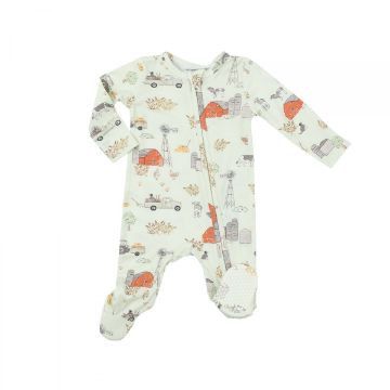 Picture of Angel Dear Hay Farmer 2 Way Zipper Footie