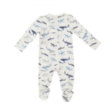 Picture of Angel Dear Sharks 2 Way Zipper Footie